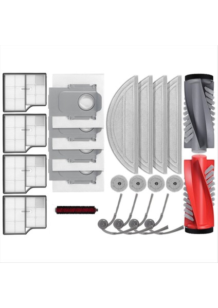Roborock Saros 10 Robot Elektrikli Süpürgeler Ana Yan Fırça Toz Torbaları Mendil Filtreler Aksesuarları Kiti (Yurt Dışından) fiyatları