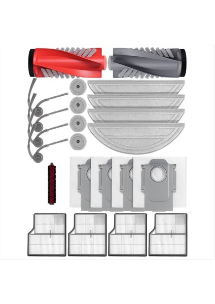 Roborock Saros 10 Robot Elektrikli Süpürgeler Ana Yan Fırça Toz Torbaları Mendil Filtreler Aksesuarları Kiti (Yurt Dışından) modelleri