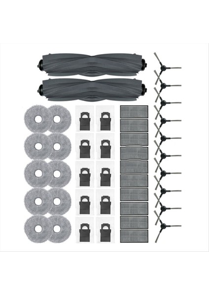 Dream Bot L10S Pro Ultra Robot Vakum Süpürge Yedek Parçalar Ana Yan Fırça Filtresi Mop Toz Çanta Aksesuarları (Yurt Dışından) fiyatları