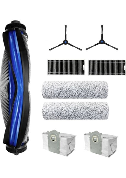 Ecovacs X8 Omni/x8 Pro Omni Süpürge Aksesuarları Ana Yan Fırça Filtresi Bez Toz Torbası (Yurt Dışından) indirimleri