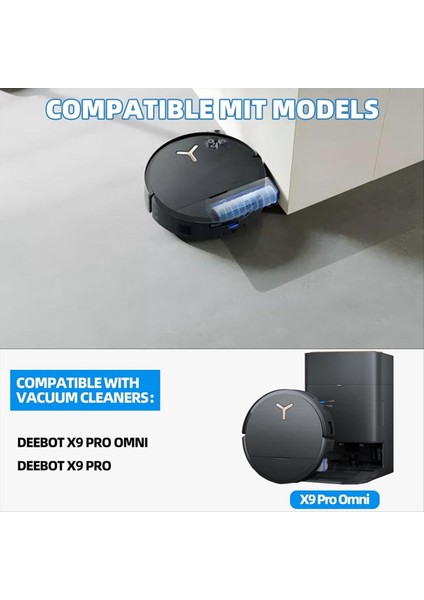 Ecovacs Deebot X9 Pro Omnı / X9 Pro Robot Süpürge Yedek Parçaları Için Aksesuar Kiti (Yurt Dışından) indirimleri