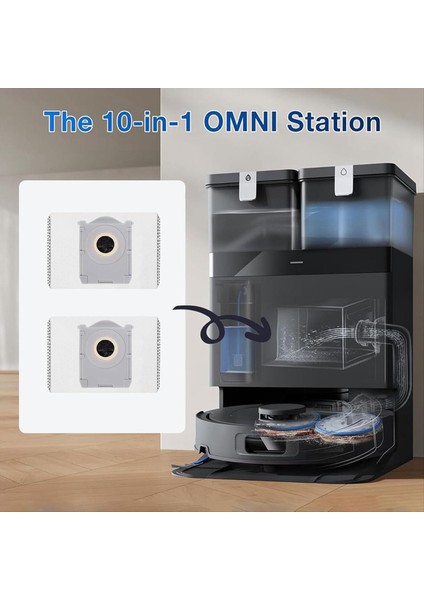 25 Adet Ecovacs Deebot T30C OMNI/T30C Pro Omni Yedek Parçalar Vakum Fırça Filtresi Toz Torbası Paspas Bezi (Yurt Dışından) indirimleri