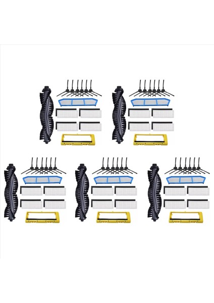 5 Takım Yedek Parçalar Ilife A40 A4S Polaris Pvcr 0826 0726W Amibot Spirit Ice H2O Akıllı Robot Gutrend Stil 220 (Yurt Dışından)
