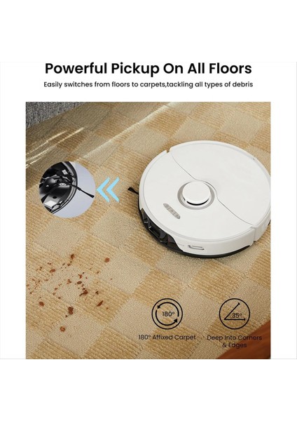 5 Paket Yedek Yan Fırçalar Roborock Q7MAX Q Revo Q8 S8 S7 S6 S5 E Serisi Elektrikli Süpürgeler Aksesuarları (Yurt Dışından) fırsatları