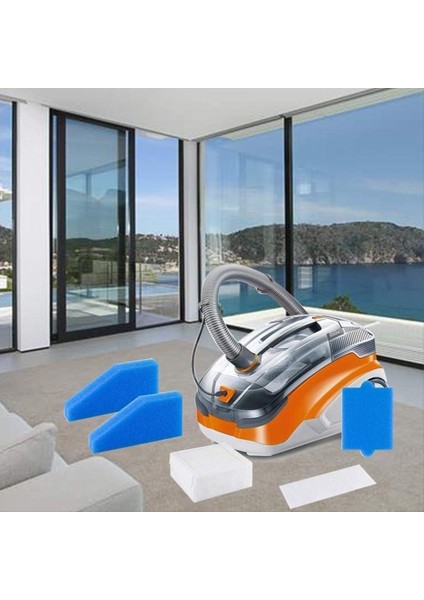 3 Takım 787241 Elektrikli Süpürgeler Için Temizleme Filtresi Değişimi Thomas Aqua + Multi Clean X8 Parquet Aqua + Pet &amp Family (Yurt Dışından) modelleri