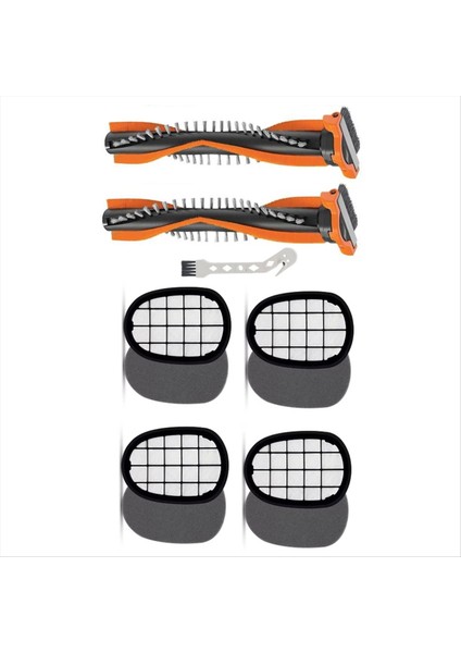 Philips Speedpro Max FC6812 FC6814 FC6822 FC6823 FC6827 Elektrikli Süpürge Rulo Fırçası Vakum Filtresi Yedek Parçaları (Yurt Dışından) fiyatları