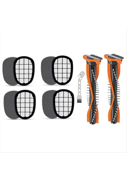 Philips Speedpro Max FC6812 FC6814 FC6822 FC6823 FC6827 Elektrikli Süpürge Rulo Fırçası Vakum Filtresi Yedek Parçaları (Yurt Dışından) modelleri