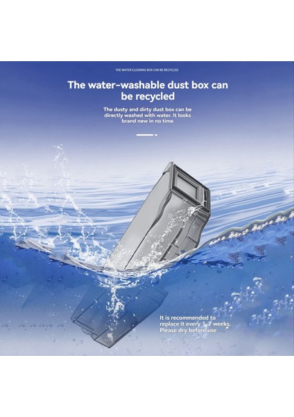 Roborock Qrevo Curv / P20 Ultra / P20 Plus Elektrikli Süpürge Parçaları Için Toz Kutusu Değiştirilebilir Toz Çöp Kutusu (Yurt Dışından) fırsatları