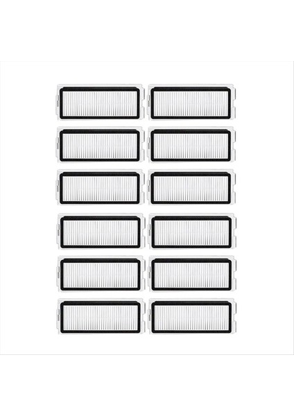 Jonr P20 Pro / T5 Pro Elektrikli Süpürge Filtresi Yedek Parçaları Için 12 Pcs Filtre (Yurt Dışından)