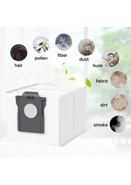 Dreame Mova E30 Ultra / Trouver E30 Ultra Süpürge Aksesuarları Için 12 Adet Toz Torbası Uzun Ömürlü ve Iyi Çalışacak Şekilde Üretilmiştir (Yurt Dışından) indirimleri