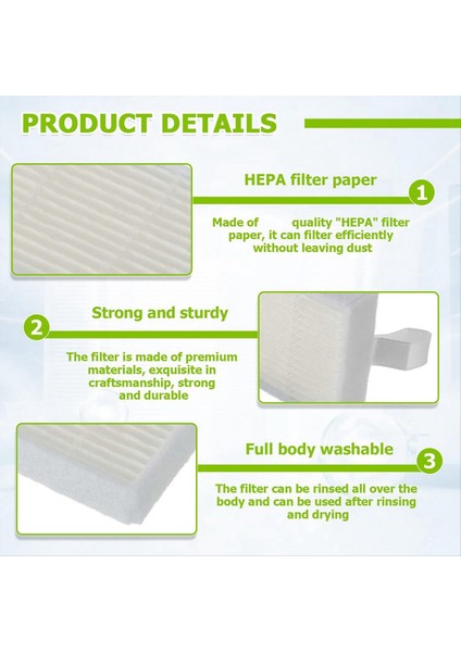 Ilıfe V5 V5S V3 V3S V5S V5S V5S V5. V55 X5 Robot Vakum Temizleyici Sarf Malzemeleri Yüksek Verimli Filtre Aksesuarları Seti (Yurt Dışından) fırsatları