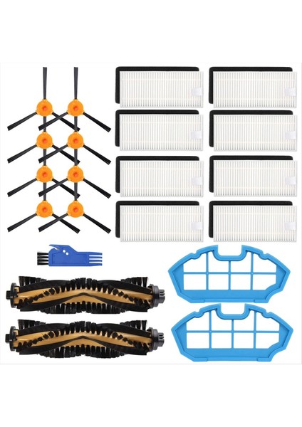 Hepa Filtre Ecovacs Deebot N79S N79 Aksesuarları Için Ana Yan Fırça Seti (Yurt Dışından)