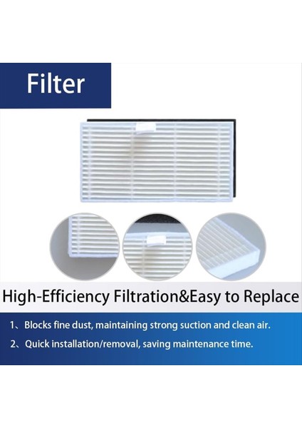 Ultenic T20 Pro Süpürme Makinesi Aksesuarları Için 9 Adet Ana Yan Fırça Paspas Filtresi Toz Torbaları (Yurt Dışından) indirimleri