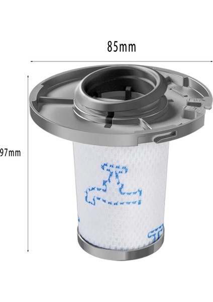 Filtre ZR009006 Rowenta X-Force Flex 8 60 RH9611/ RH9637 / RH9638 / RH9639 Rowenta X-Pert 6 60 RH6838 Için Uyumlu (Yurt Dışından) modelleri