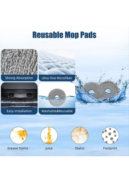 Roborock Q Revo Maxv/qrevo Maxv Robotlu Süpürge Aksesuarı Toz Torbası Ana Yan Fırça Hepa Filtre Paspas Bezleri (Yurt Dışından) modelleri