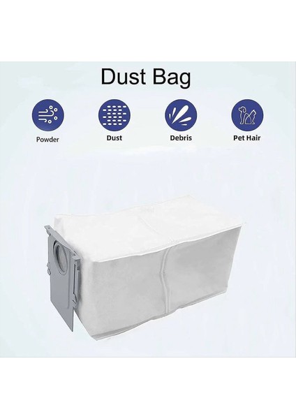 Roborock Q Revo Maxv/qrevo Maxv Robotlu Süpürge Aksesuarı Toz Torbası Ana Yan Fırça Hepa Filtre Paspas Bezleri (Yurt Dışından) fırsatları