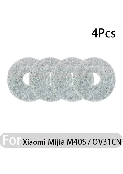 Xiaomi Mijia M40S/OV31C Elektrikli Süpürge Için Yedek Aksesuarlar Kiti-Paspas Bezi Toz Torbası Yan Fırça Vakum Filtreleri (Yurt Dışından) indirimleri