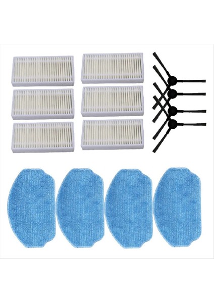 Yedek Parçalar Robot Vakum Süpürge Midea VCR04W Yedek Parçalar Yıkanabilir Yan Fırça Hepa Filtre Mop Bezi (Yurt Dışından) fiyatları