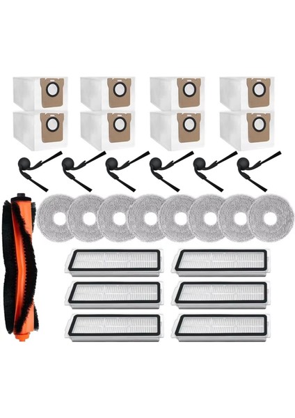 29 Adet Yedek Parçalar Xiaomi Mijia 5C/OV42CN Elektrikli Süpürge Parçaları Ana Yan Fırça Hepa Filtre Paspas Bezi Toz Torbası (Yurt Dışından)