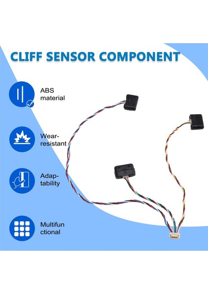 1 Çift Sağ + Sol Uçurum Sensörü Roborock Q10 S5/s5+ Q10 X5/x5+ Q10 Vf+ Q10 Pf+ Süpürücüler (Yurt Dışından) indirimleri