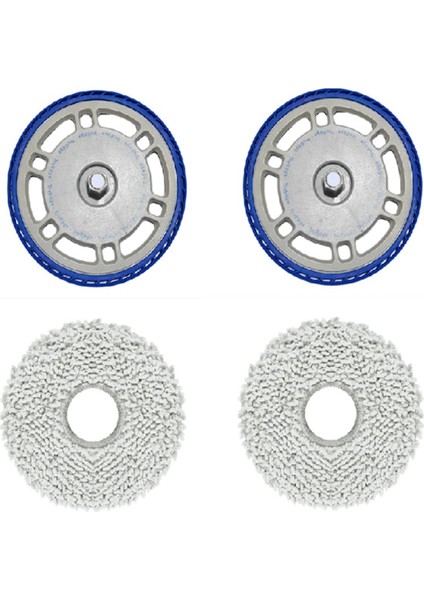 Ecovacs T30S/T30 Pro Robot Süpürge Paspas Seti Paspas Kurulu Için 8 Adet Bez ve Paspas Tutucu (Yurt Dışından) modelleri
