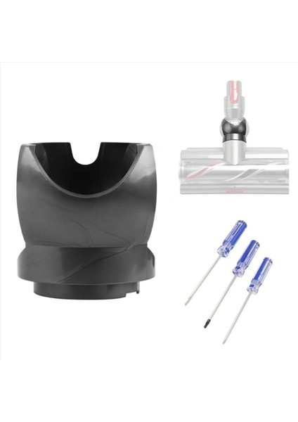 3x Yüksek Torklu Temizleyici Kafa Dyson V10 V11 V15 Elektrikli Süpürge Parçaları Doğrudan Tahrikli Temizleyici Konnektör Kafa Aksesuarları (Yurt Dışından) fiyatları