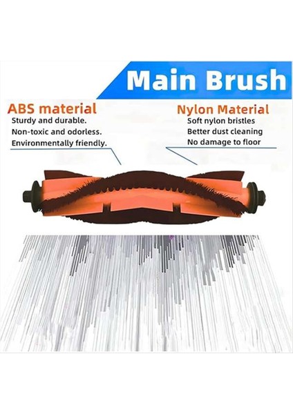 Dreame Mova E20 Pro Plus/trouver E20 Pro Plus Yedek Parça Vakum Fırçası Toz Torbası Filtre Paspas Bezi Için 10 Adet (Yurt Dışından) fiyatları