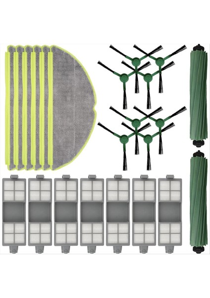 Irobot 205 Dustcompactor Vac Robot Vakumlu Rulo Fırçalar Paspas Pedleri Yan Fırçalar Hepa Filtreler Için Yedek Parçalar (Yurt Dışından) modelleri