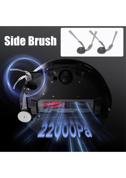 Paspas Bezi Aksesuarları Roborock Saros 10/roborock S9 Maxv Ultra Süpürge Ana Fırça Yan Fırça Yüksek Verimli Filtre (Yurt Dışından) fiyatları