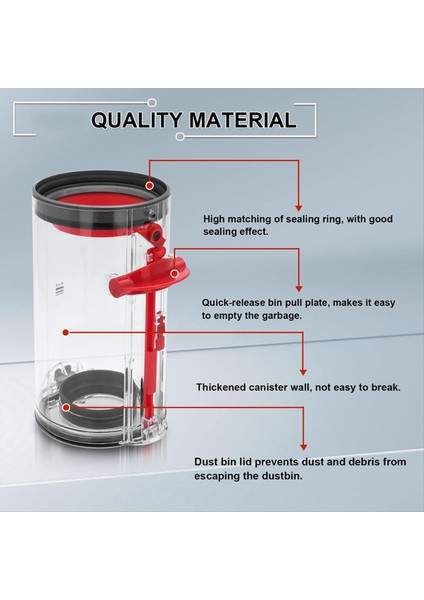 Toz Kabı Dyson V10 SV12 Elektrikli Süpürge Yedek Toz Kutusu Toz Toplayıcı Kutusu Elektrikli Süpürge Aksesuarları (Yurt Dışından) indirimleri