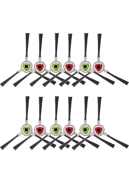 12 Adet Yan Fırça Irobot Roomba Combo 111/113 R113840 Elektrikli Süpürge Yedek Parçaları Vakum Yan Fırça (Yurt Dışından)