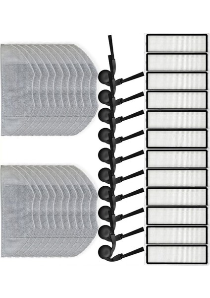 Xiaomi Robot Vakum S40 / OV81 Vakum Parçaları Yan Fırça Hepa Filtre Paspas Bezi Aksesuarları (Yurt Dışından) modelleri