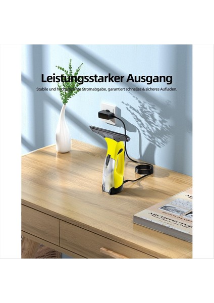 Karcher Pencere Elektrikli Süpürgesi Için Şarj Kablosu Şarj Cihazı Wv1 Wv2 Wv5 WV60 Wv1/wv2/45/52 Artı Wv5 Premium Ab Tak (Yurt Dışından) fırsatları
