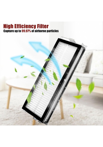 Roborock Qr 798 / Qr 598 / Qv 35A Robot Süpürge Rulo Fırça Hepa Filtre Için Yedek Aksesuarlar Kiti (Yurt Dışından) fırsatları