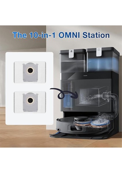 31 Adet Ecovacs Deebot T30C OMNI/T30C Pro Omni Elektrikli Süpürge Parçaları Ana Fırça Filtresi Toz Torbası Paspas Bezi (Yurt Dışından) fırsatları