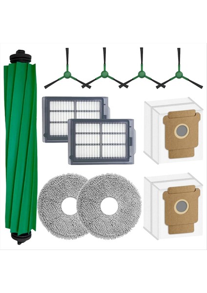 Irobot Roomba Plus 505 Combo/plus 405 Combo Robotlu Süpürge Aksesuarları Kiti Için Yedek Parçalar (Yurt Dışından)