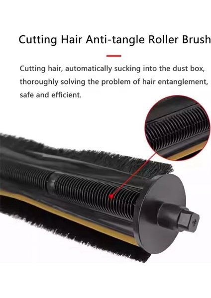 10 Adet Dreame Mova Z5 / Z5 Pro / Z50 Ultra Dolaşmayan Rulo Fırça Yan Fırça Paletli Paspas Bezi Toz Torbası Yedek Parça (Yurt Dışından) indirimleri