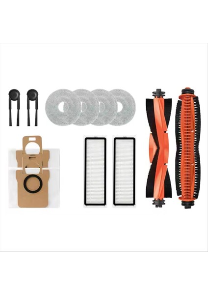 12 Adet Xiaomi Mijia M40S OV31CN Yedek Parça Anti-Dolaşma Rulo Fırça Ana Fırça Filtre Paspas Bezi Toz Torbası (Yurt Dışından) indirimleri