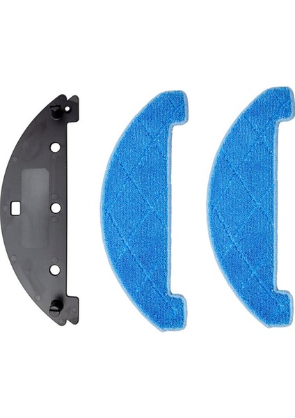 Abır K30 / K20 Robotlu Süpürge Aksesuarları Için 3 Adet Paspas Bezi Tutucu ve Paspas Bezi (Yurt Dışından) modelleri