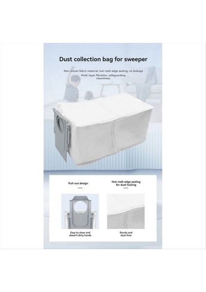 Roborock Q10 S5 / Q10 S5+ / Q10 X5 / Q10 X5+ / Q10 Vf / Q10 Vf+ Yedek Parça Vakum Fırça Filtre Paspas Bezi Toz Torbası (Yurt Dışından) indirimleri