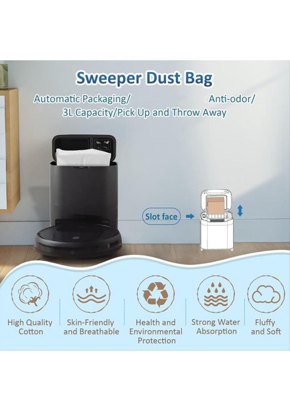 Elektrikli Süpürge Torbaları Cecotec Conga 2299 2499 7490 8290 Toz Torbaları Cecotec Robot Otomatik Elektrikli Süpürge (Yurt Dışından) indirimleri