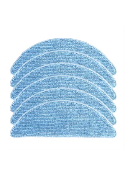 6 Adet Vakumlu Paspas Bezi Ilife G9/g9 Pro/v9/v9 PRO/A12 Pro Elektrikli Süpürge Yedek Parçaları Vakumlu Paspas Pedi (Yurt Dışından)