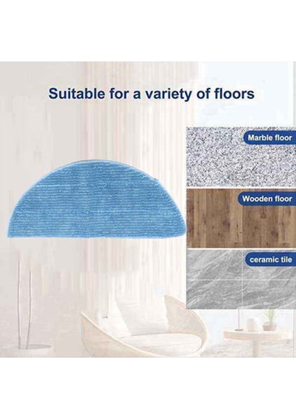 6 Adet Vakumlu Paspas Bezi Ilife G9/g9 Pro/v9/v9 PRO/A12 Pro Elektrikli Süpürge Yedek Parçaları Vakumlu Paspas Pedi (Yurt Dışından) fiyatları