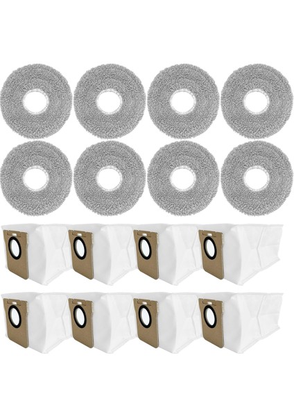 16 Adet Paspas Pedleri Toz Torbası Xiaomi X20 Plus / X20 Max / X10+ / Mijia M30S/M40 Dreame L10 ULTRA/L20 Ultra / L30 Ultra (Yurt Dışından) fırsatları