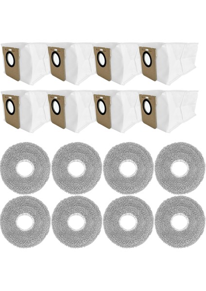 16 Adet Paspas Pedleri Toz Torbası Xiaomi X20 Plus / X20 Max / X10+ / Mijia M30S/M40 Dreame L10 ULTRA/L20 Ultra / L30 Ultra (Yurt Dışından) indirimleri