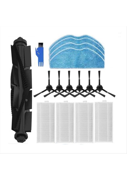 Botslab S8 Plus/s8/s8 Plus/ 360 S8 / Ezvız Re4/re5 Plus Elektrikli Süpürge Parçaları Ana Yan Fırça Filtreleri Paspas (Yurt Dışından) fiyatları