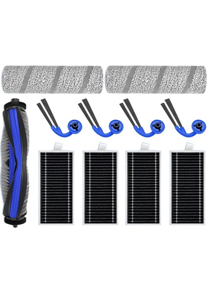 Ecovacs Deeboot X11 Omnıcyclone / X11 Pro Omnı Aksesuarları Yedek Parça Ana Yan Fırça Hepa Filtre Rulo Paspas (Yurt Dışından) fiyatları