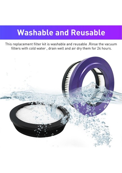 Elektrikli Süpürge Aksesuarları Filtresi Anyson Stars 5 45000PA/550W/70MIN Akülü Elektrikli Süpürge Için Fit (Yurt Dışından) fiyatları