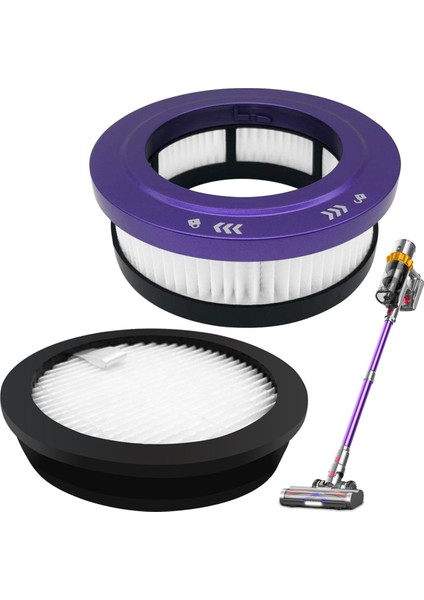 Elektrikli Süpürge Aksesuarları Filtresi Anyson Stars 5 45000PA/550W/70MIN Akülü Elektrikli Süpürge Için Fit (Yurt Dışından) modelleri