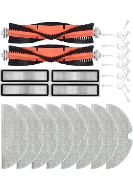 Dreame Için Uygun D9 D9 Max L10 Pro Robot Vakum Yedek Parça Sarf Malzemeleri Ana Yan Fırça Hepa Filtre Paspas Bezleri (Yurt Dışından) fiyatları